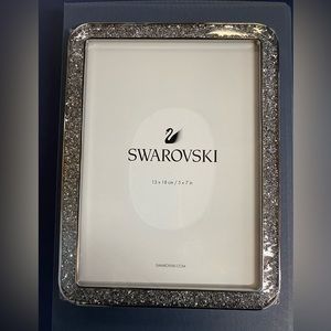 Swarovski Silver Crystal 5 x 7 Picture Frame
